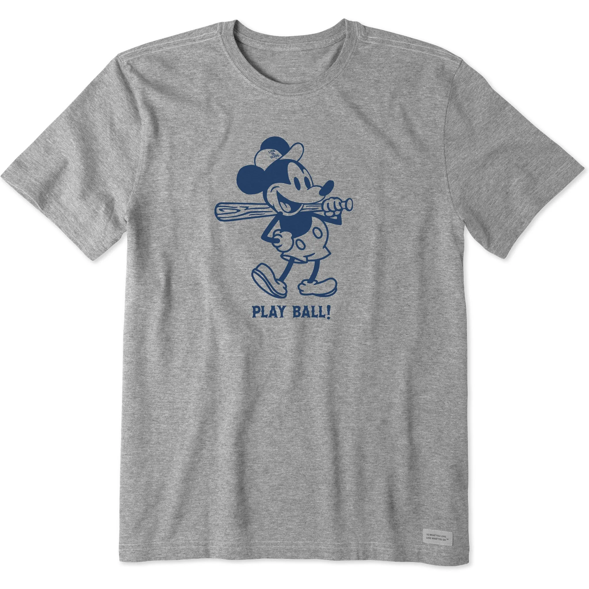 Men's Steamboat Willie Play Ball Short Sleeve Crusher Tee Life is Good