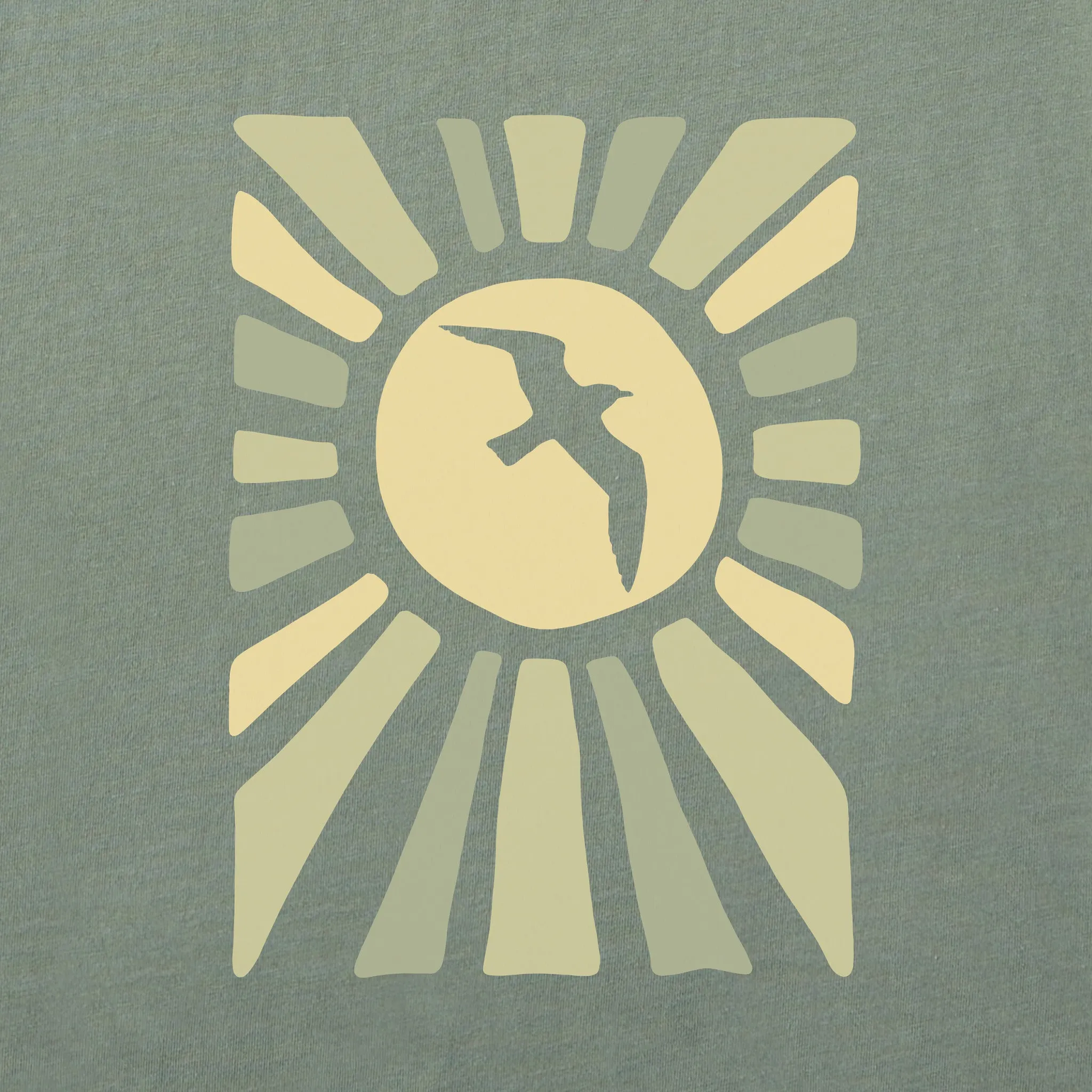 Men's Sunburst Bird Short Sleeve Tee Life is Good