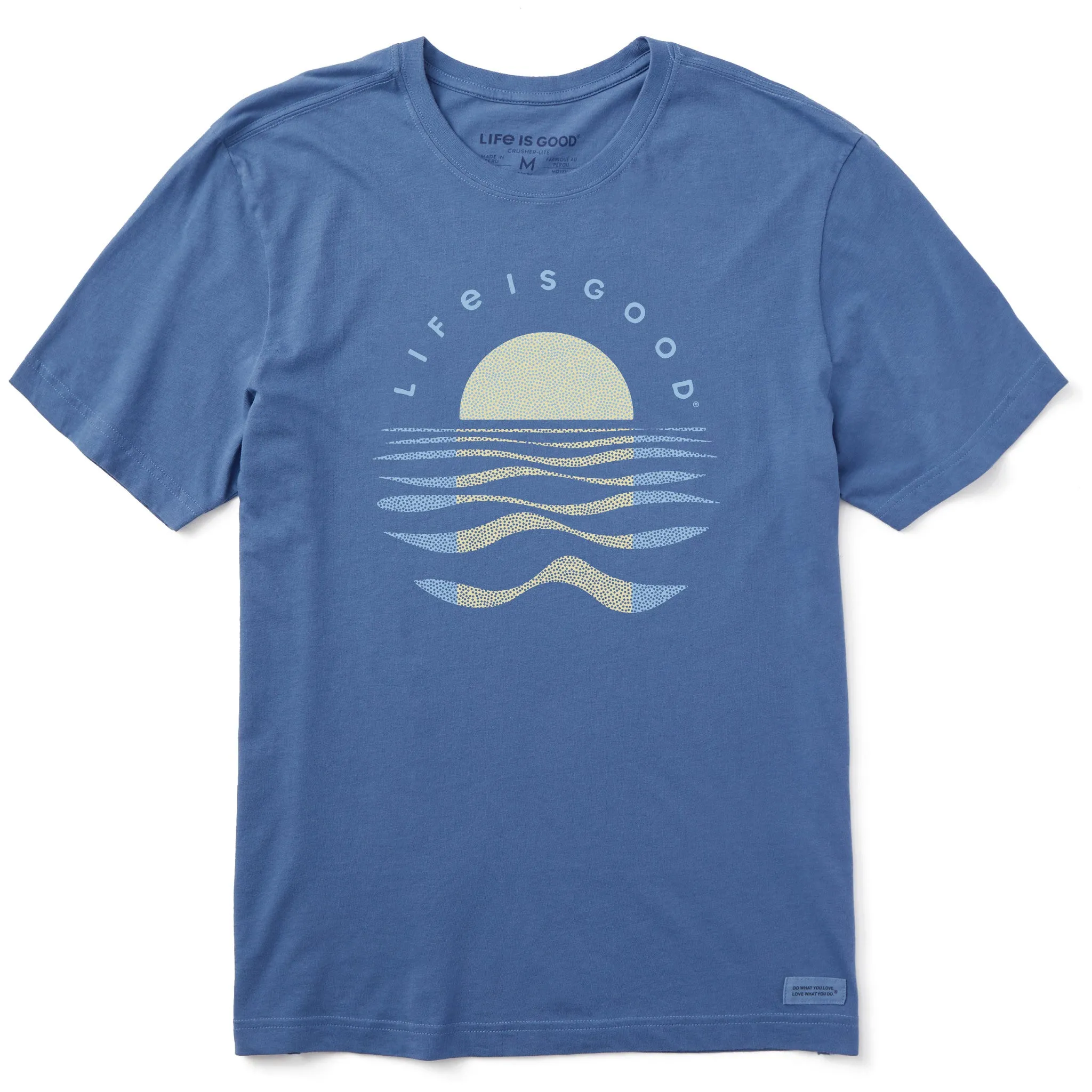 Men's Sundown Sea Short Sleeve Tee Life is Good