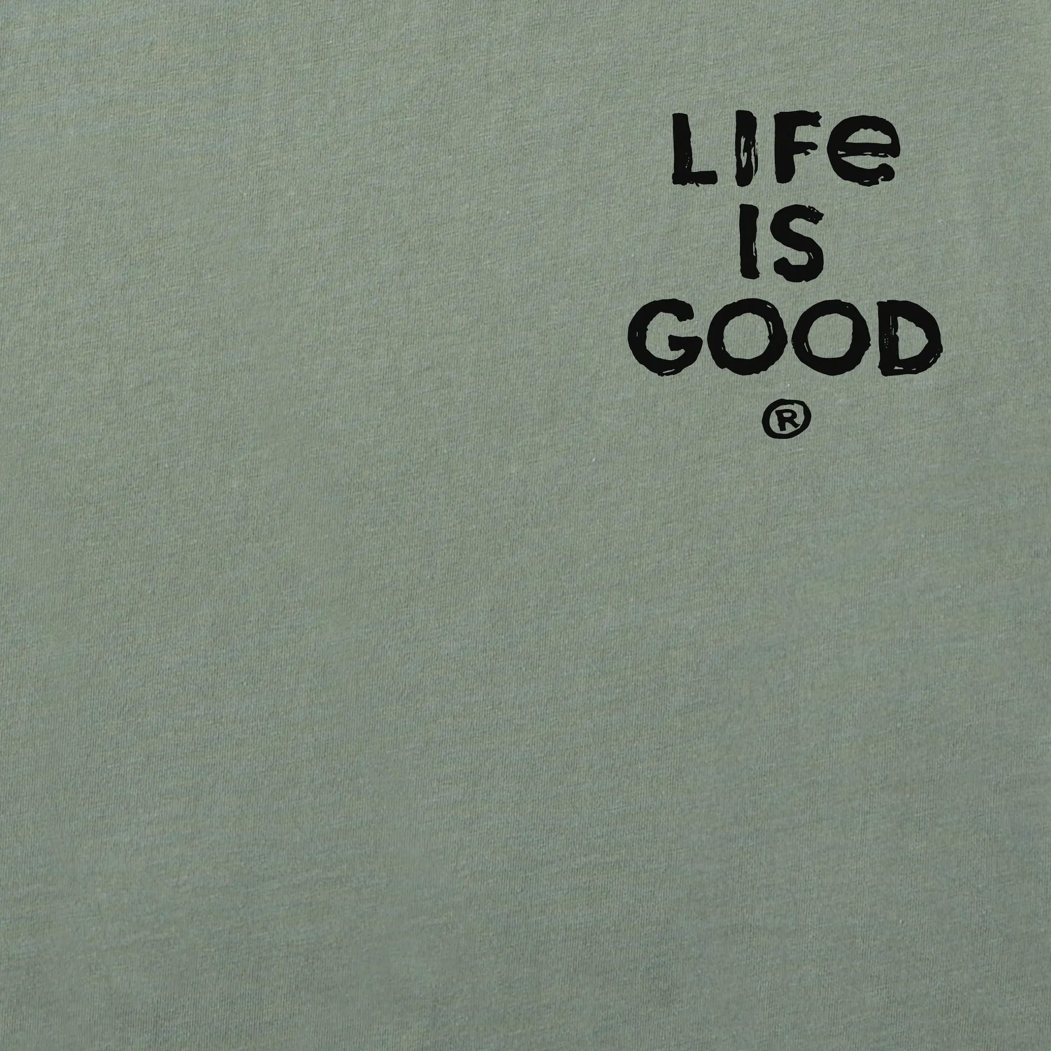 Men's Take it Outside Mountains Long Sleeve Crusher Tee Life is Good