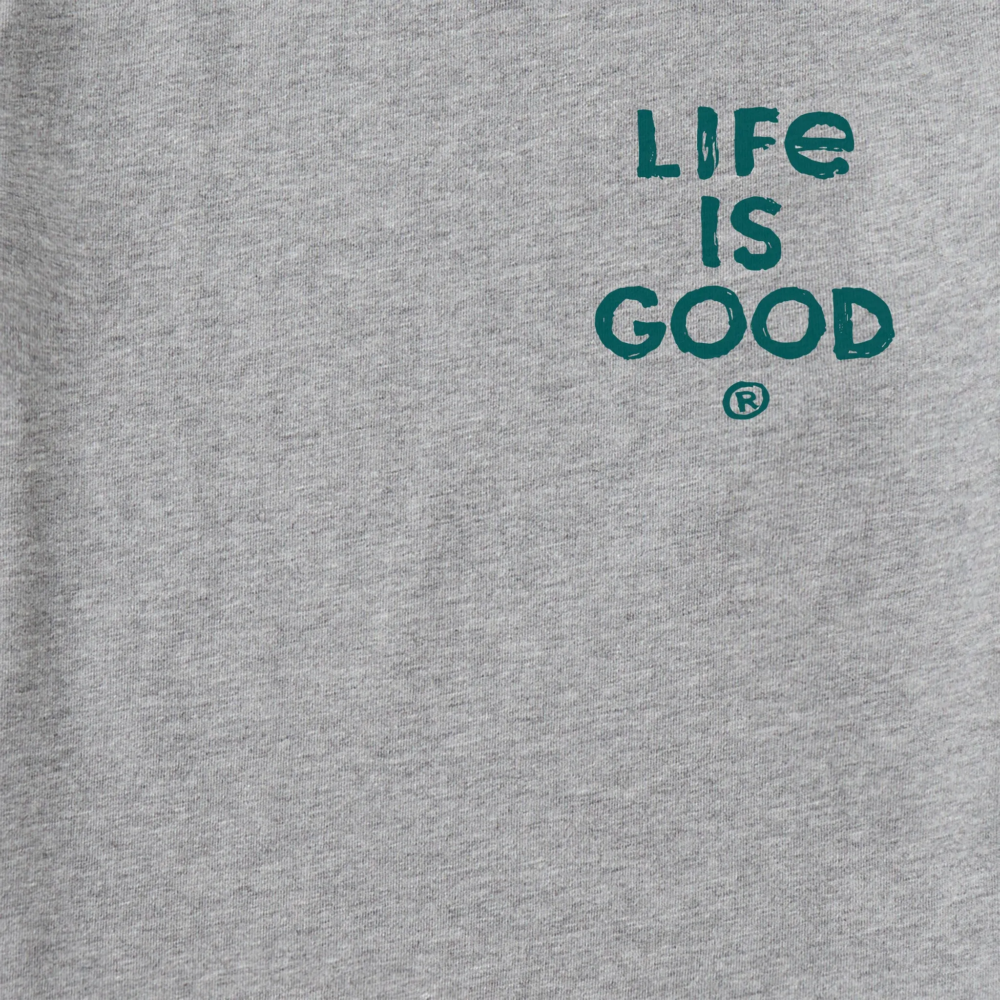 Men's Take it Outside Mountains Long Sleeve Crusher Tee Life is Good
