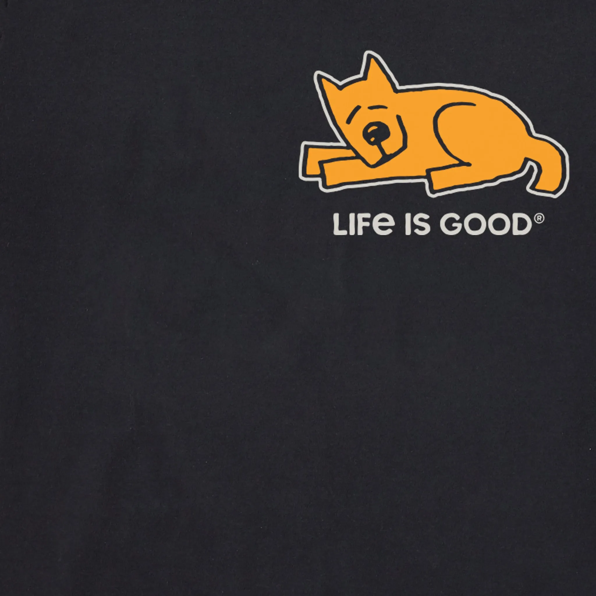 Men's The Best Things Campsite Short Sleeve Crusher Tee Life is Good