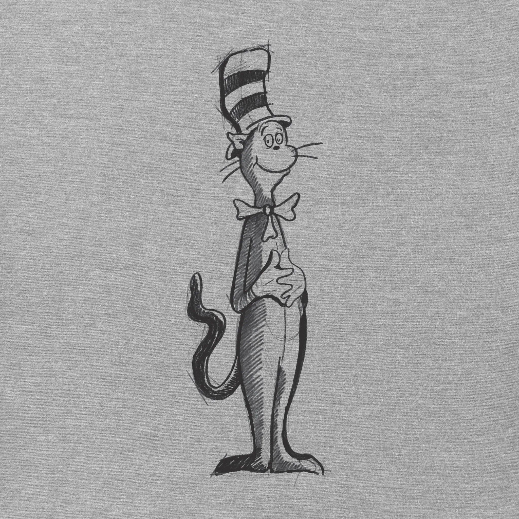 Men's The Cat Hand Drawn Short Sleeve Crusher Tee Life is Good
