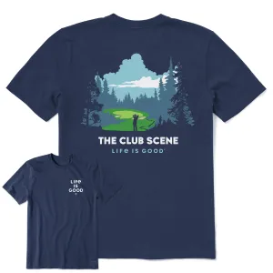 Men's The Club Scene Landscape Short Sleeve Tee Life is Good