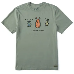 Men's Three Bugs Short Sleeve Tee Life is Good