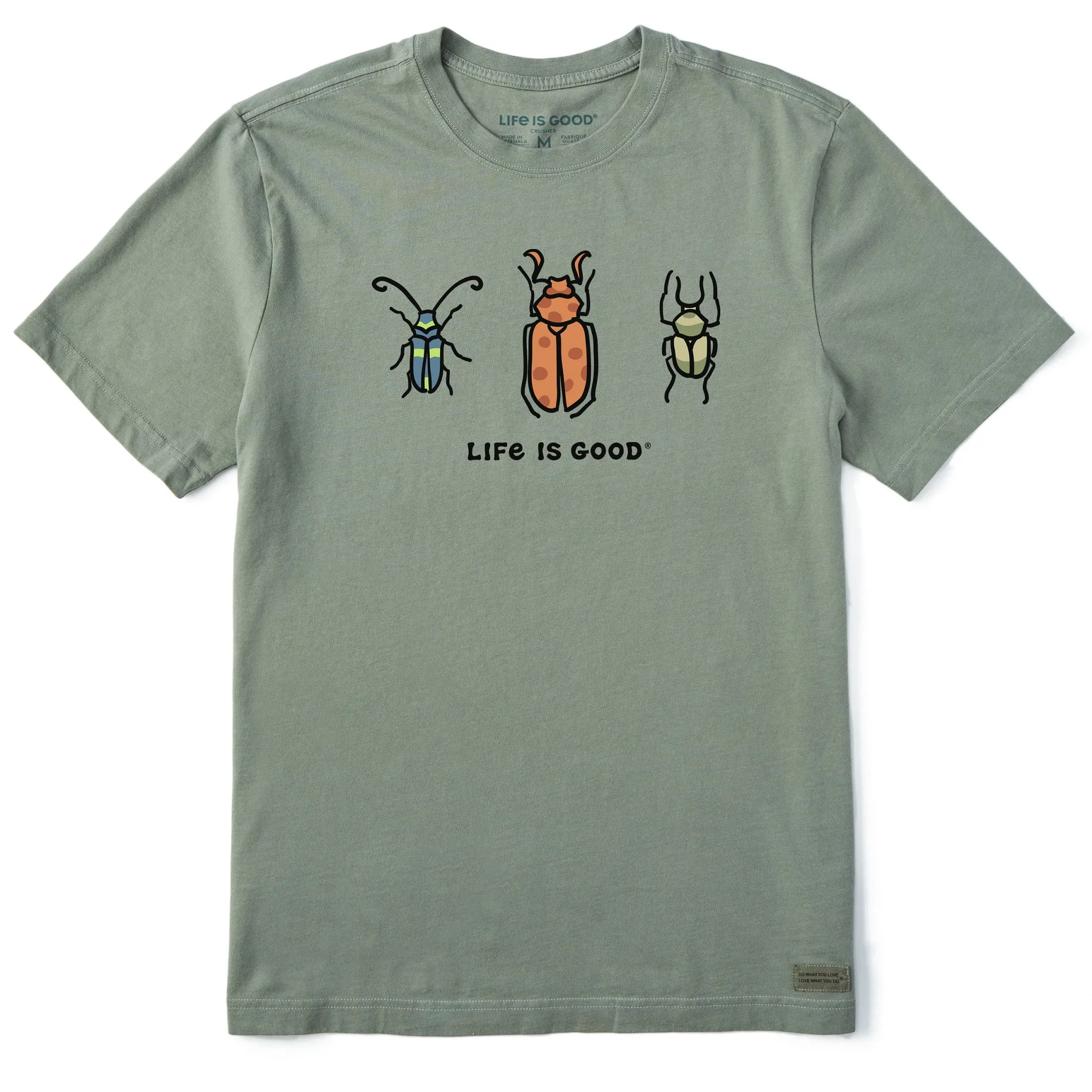 Men's Three Bugs Short Sleeve Tee Life is Good