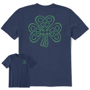 Men's Tribal Loop Shamrock Short Sleeve Crusher Tee Life is Good