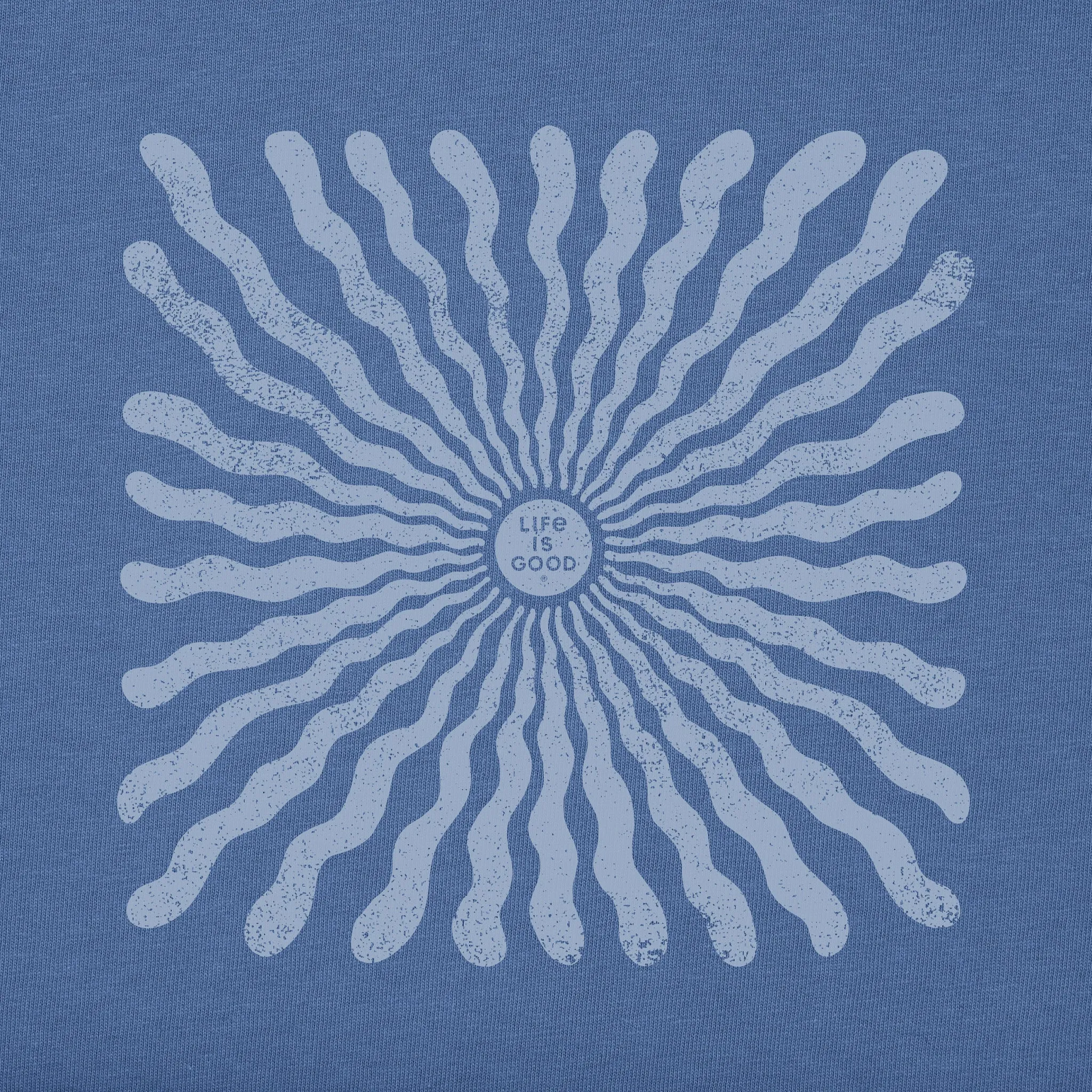 Men's Trippy Starburst Short Sleeve Tee Life is Good