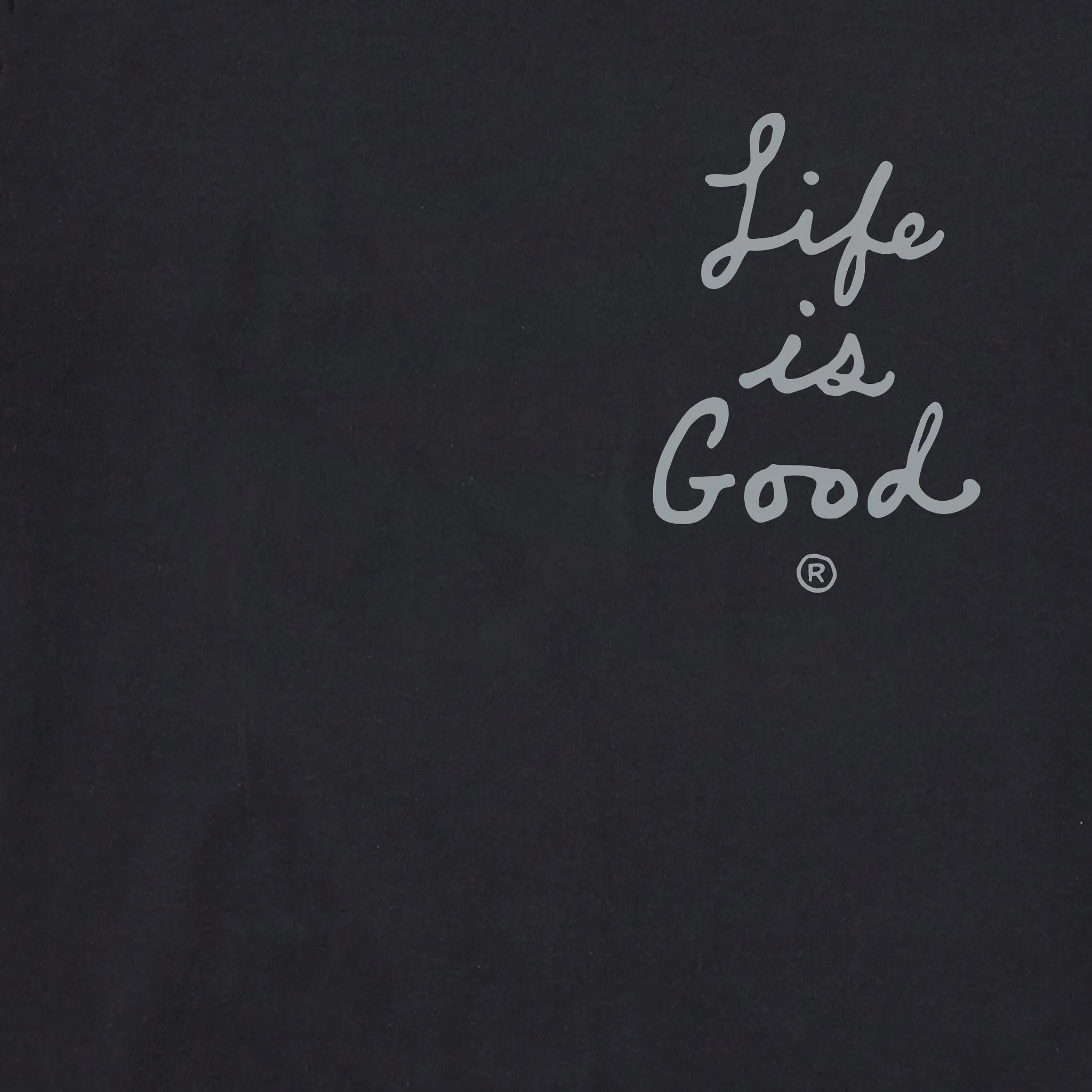 Men's Two Simple Palms Short Sleeve Crusher Tee Life is Good