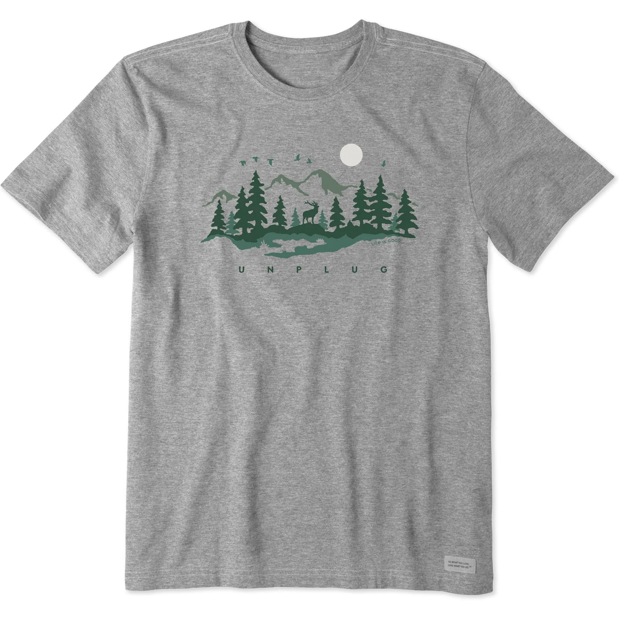 Men's Unplug in the Outdoors Short Sleeve Tee Life is Good