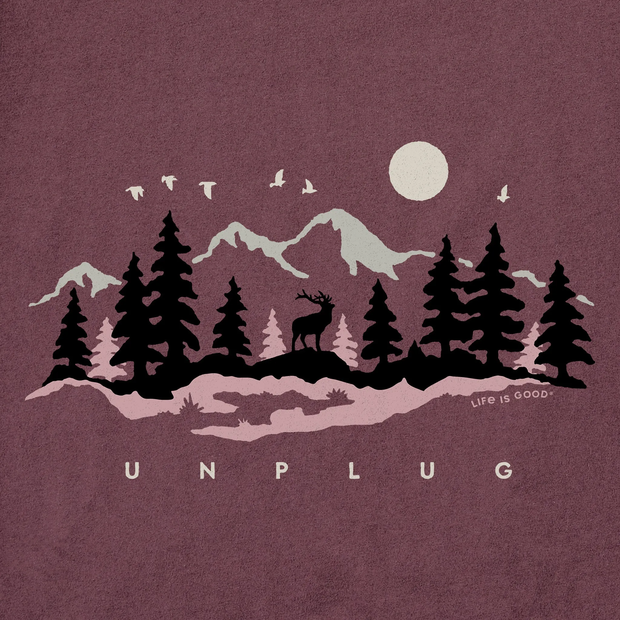 Men's Unplug in the Outdoors Short Sleeve Tee Life is Good