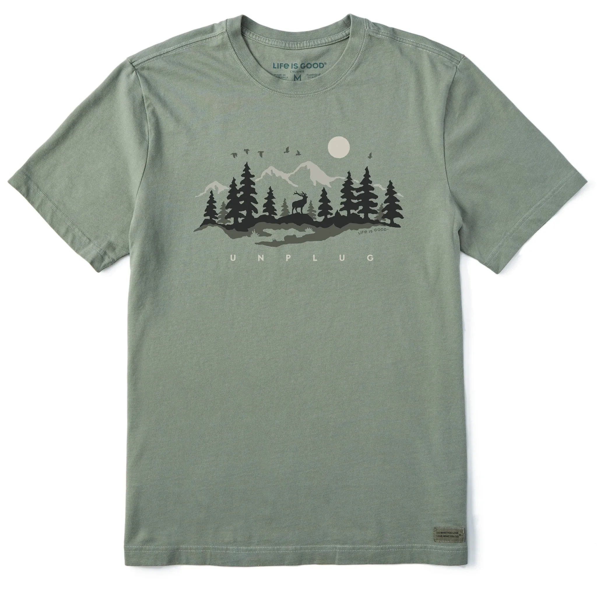 Men's Unplug in the Outdoors Short Sleeve Tee Life is Good