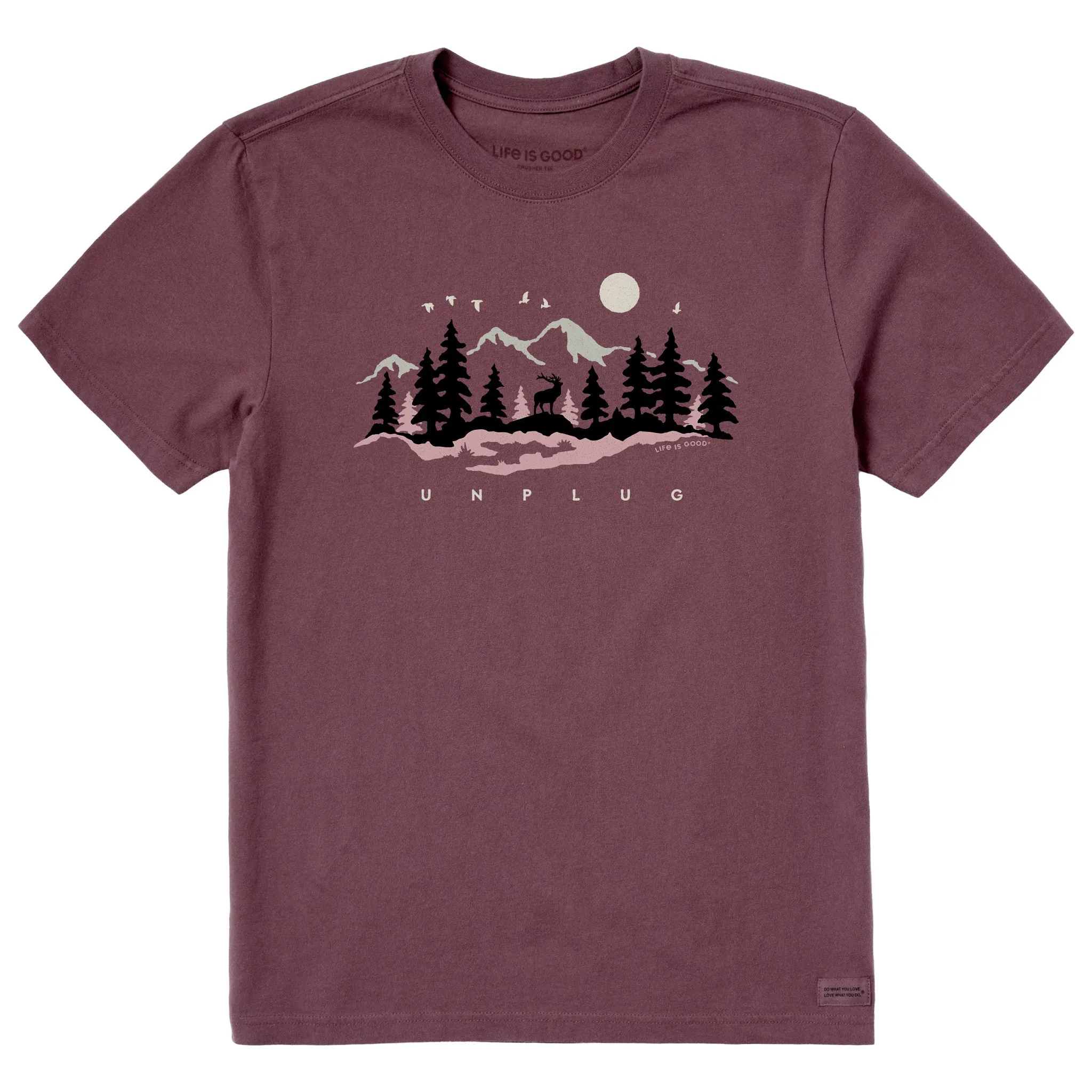 Men's Unplug in the Outdoors Short Sleeve Tee Life is Good