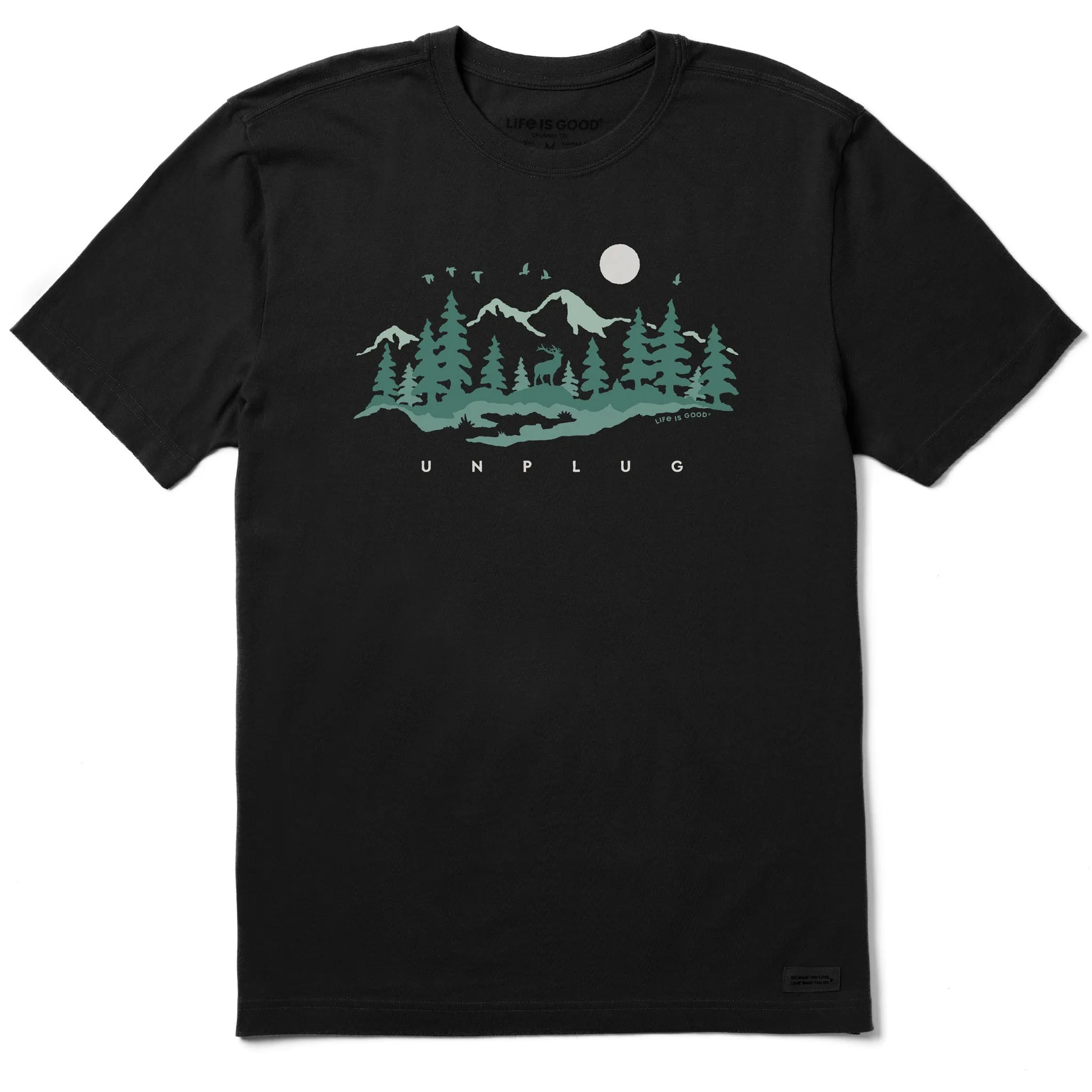 Men's Unplug in the Outdoors Short Sleeve Tee Life is Good