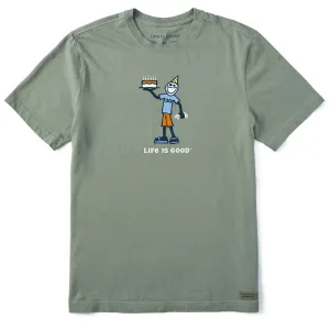 Men's Vintage Jake 30th Birthday Short Sleeve Crusher Tee Life is Good
