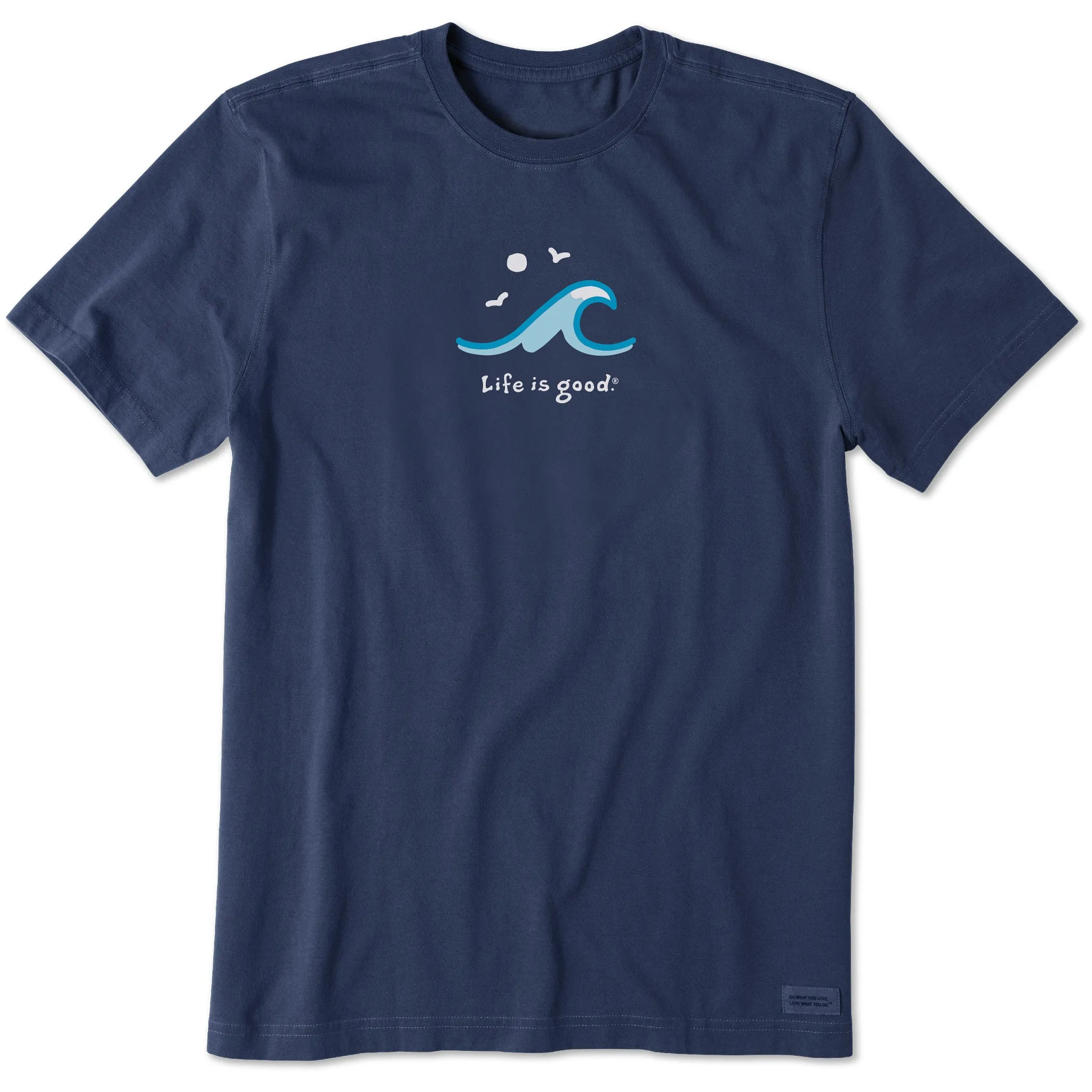 Men's Wave Curl Short Sleeve Tee Life is Good