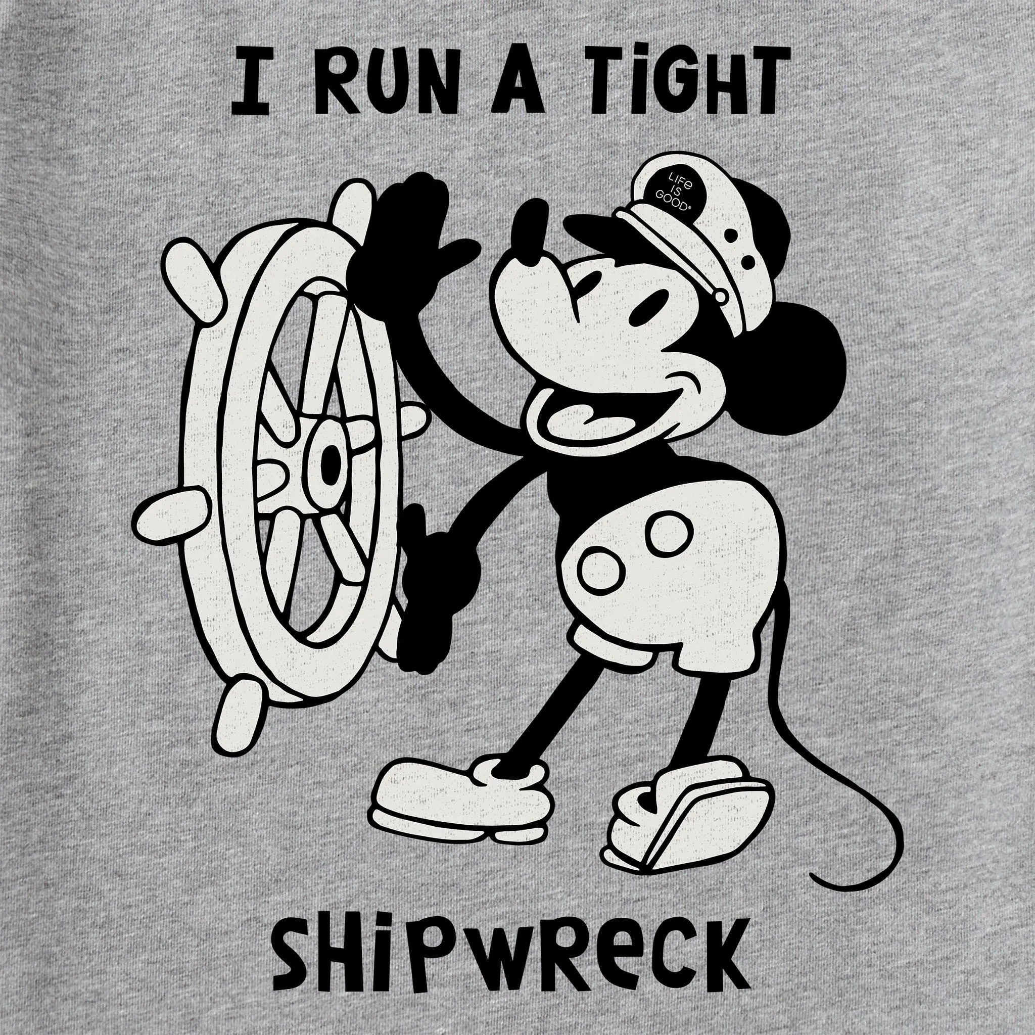 Men's Willie Tight Shipwreck Short Sleeve Tee Life is Good