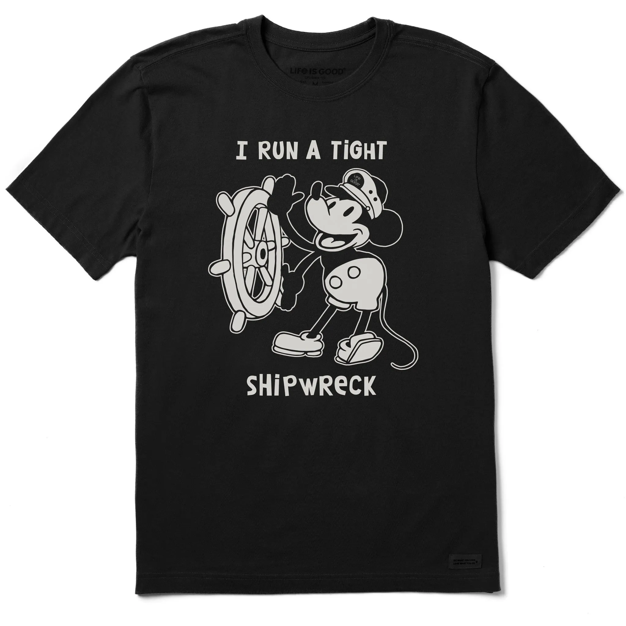 Men's Willie Tight Shipwreck Short Sleeve Tee Life is Good
