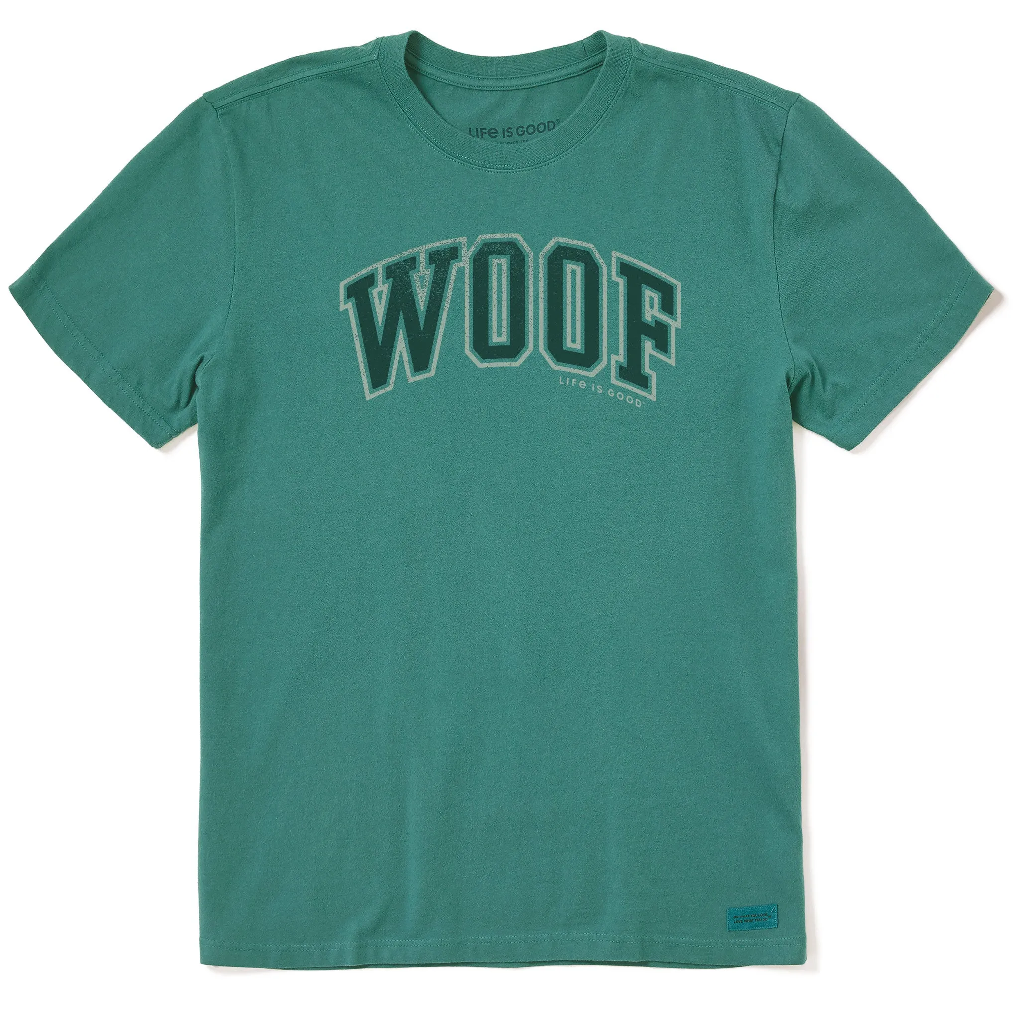 Men's Woof Arch Short Sleeve Crusher Tee Life is Good