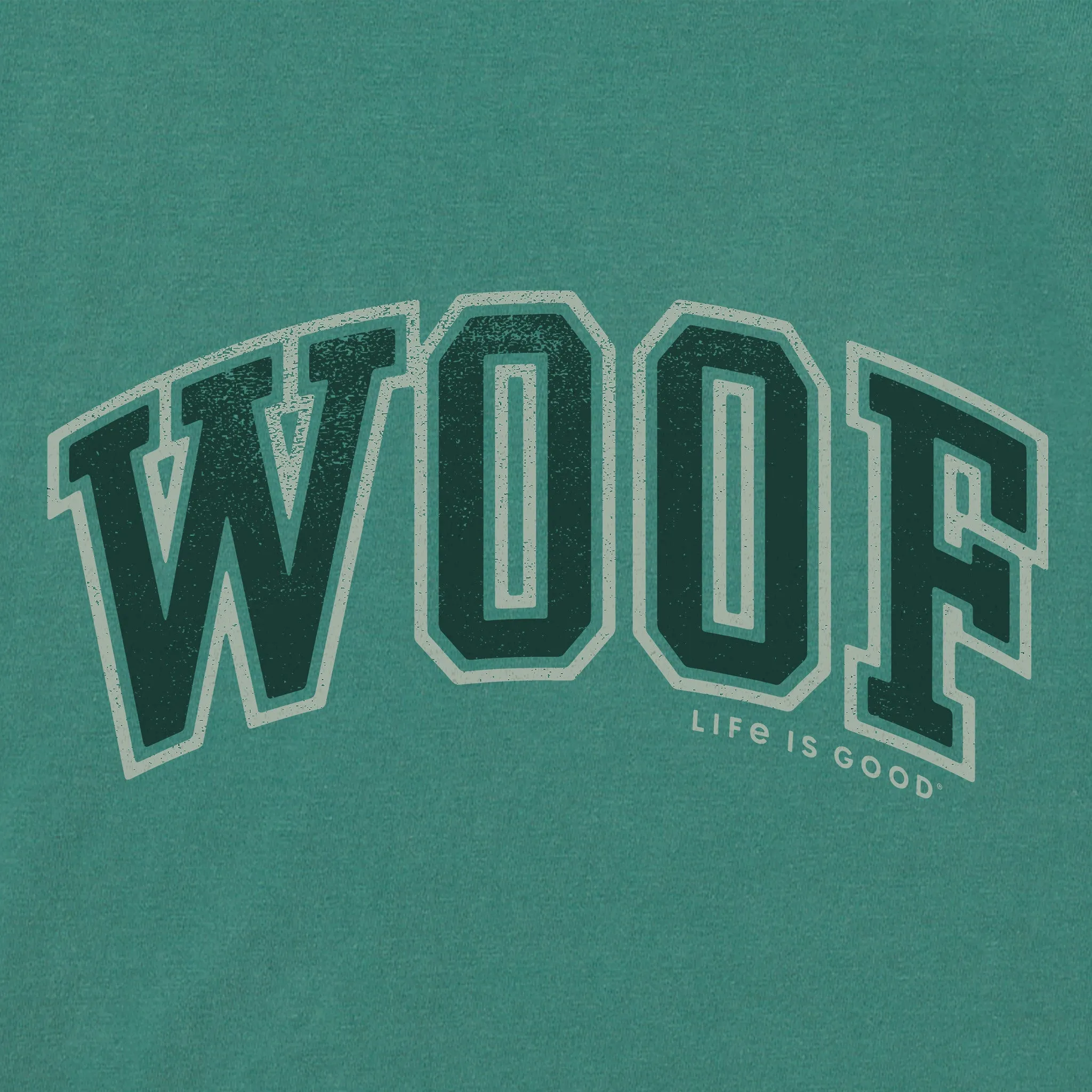 Men's Woof Arch Short Sleeve Crusher Tee Life is Good