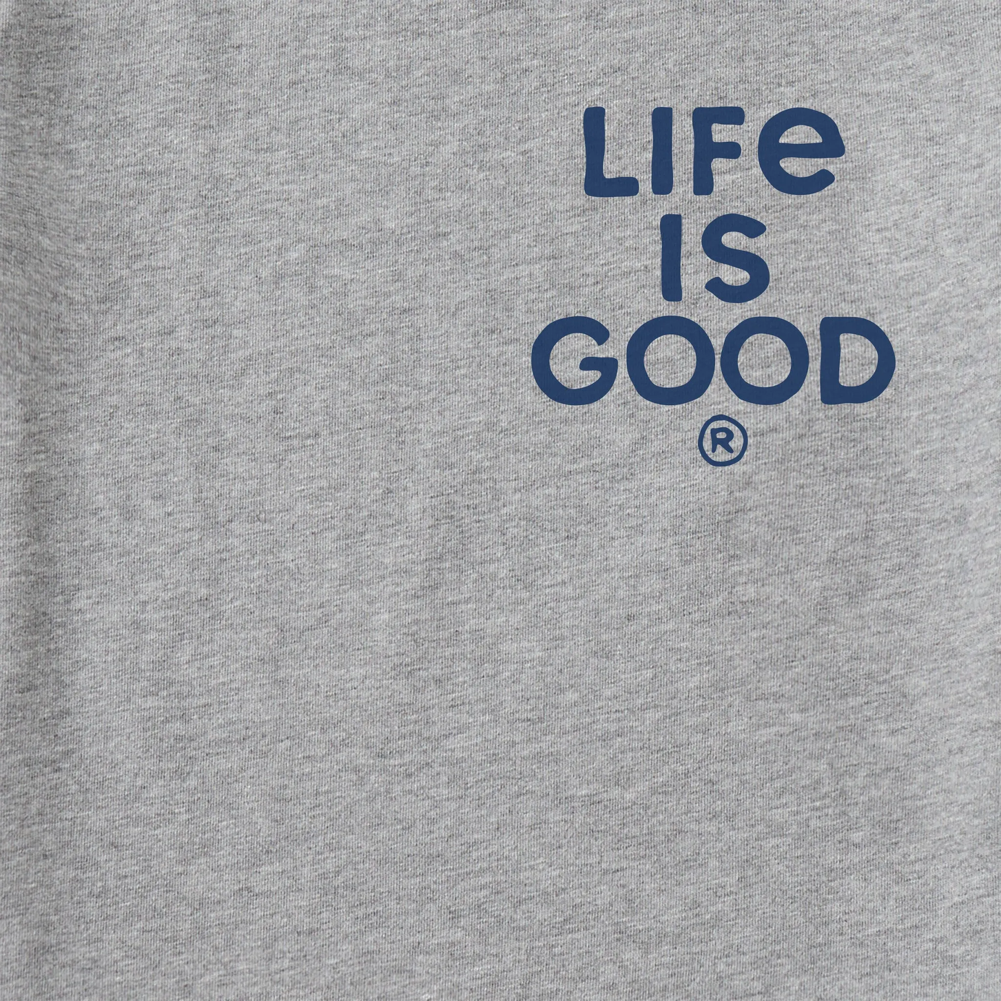 Men's WTF Where's the Fish Long Sleeve Crusher Tee Life is Good