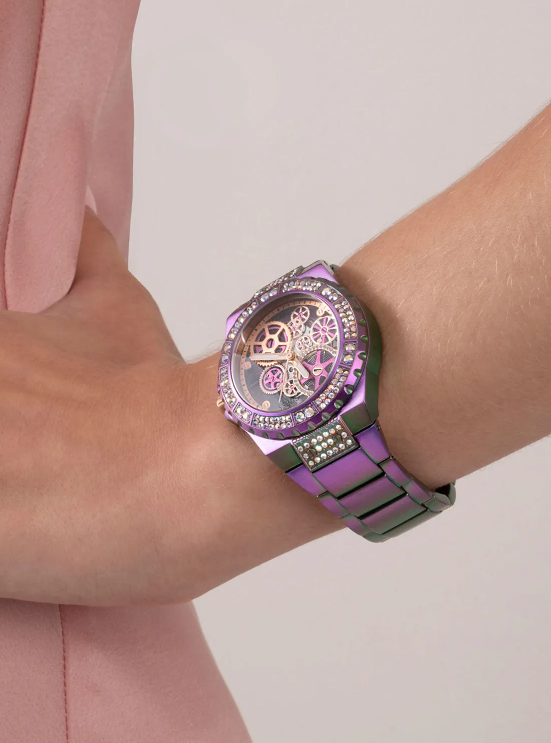 Multi Iridescent Reveal Watch Guess