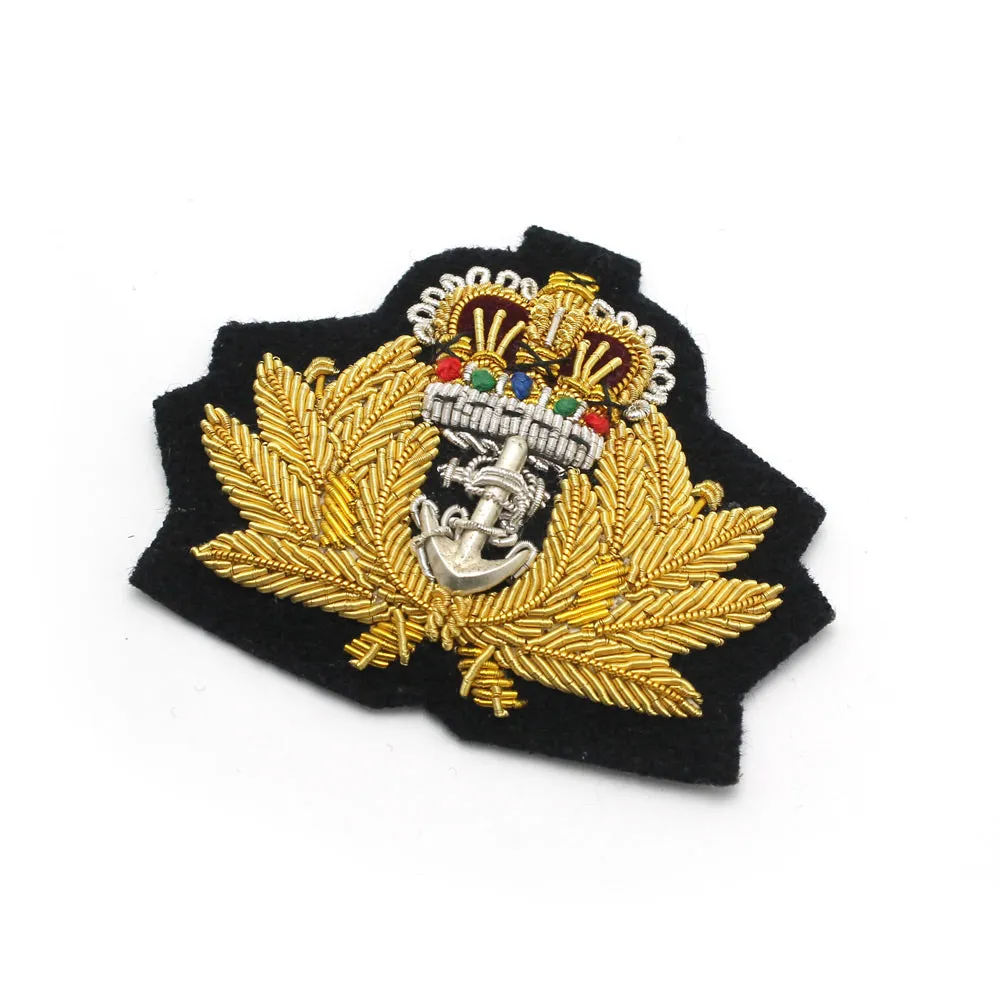 NAVAL OFFICERS BERET BADGE Silvermans