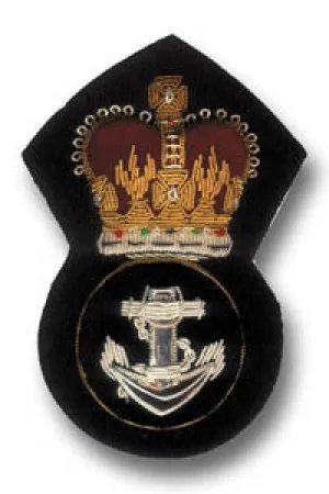 NAVAL PETTY OFFICERS CAP BADGE Silvermans