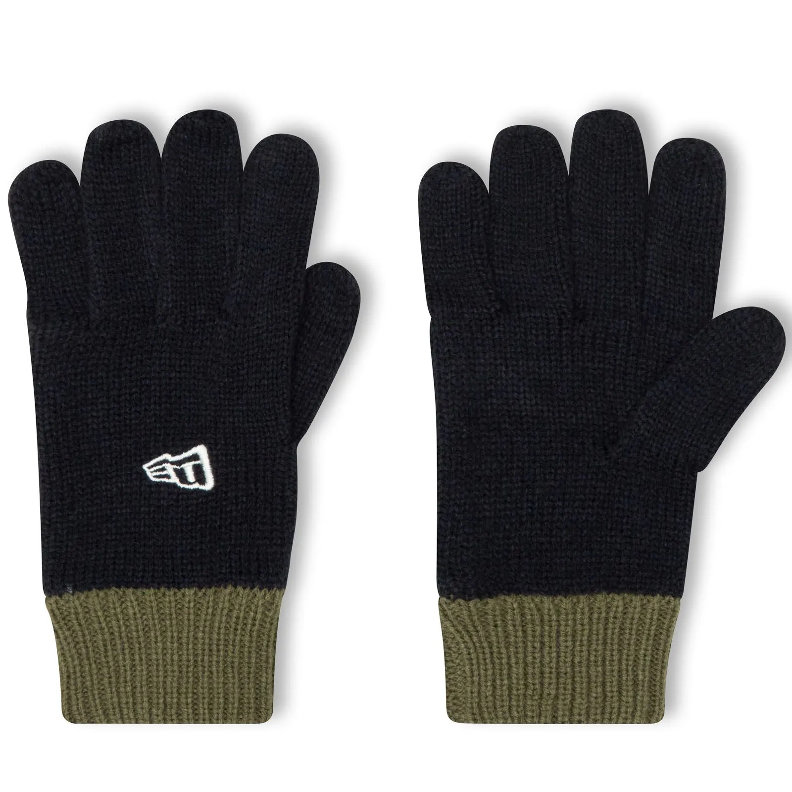 New Era Kids Beanie Hat Gloves Set - Navy