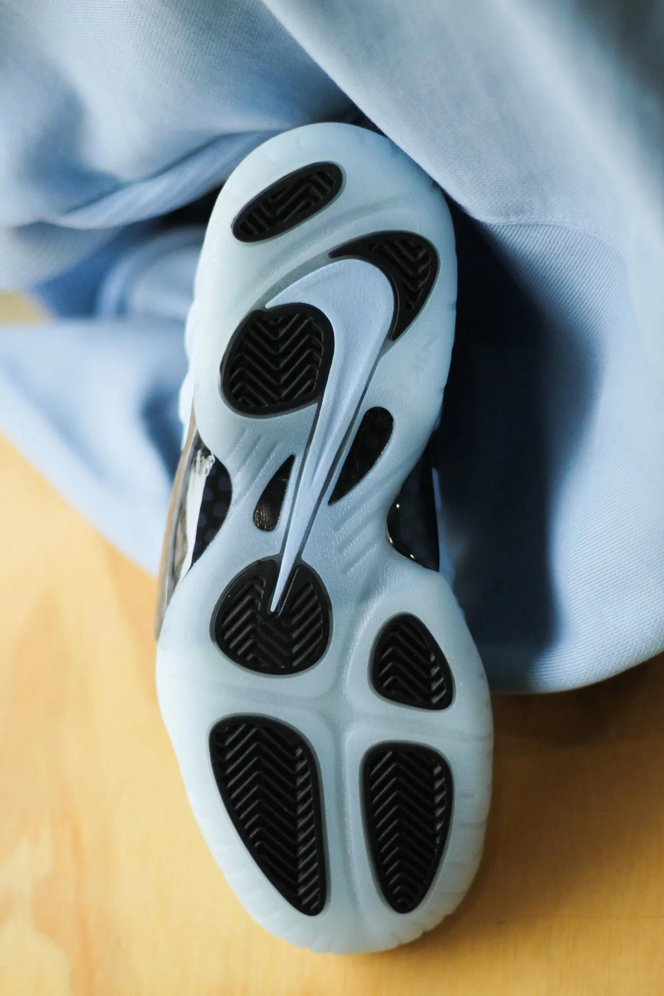 NIKE LITTLE POSITE ONE (GS) "PSYCHIC BLUE/BLACK