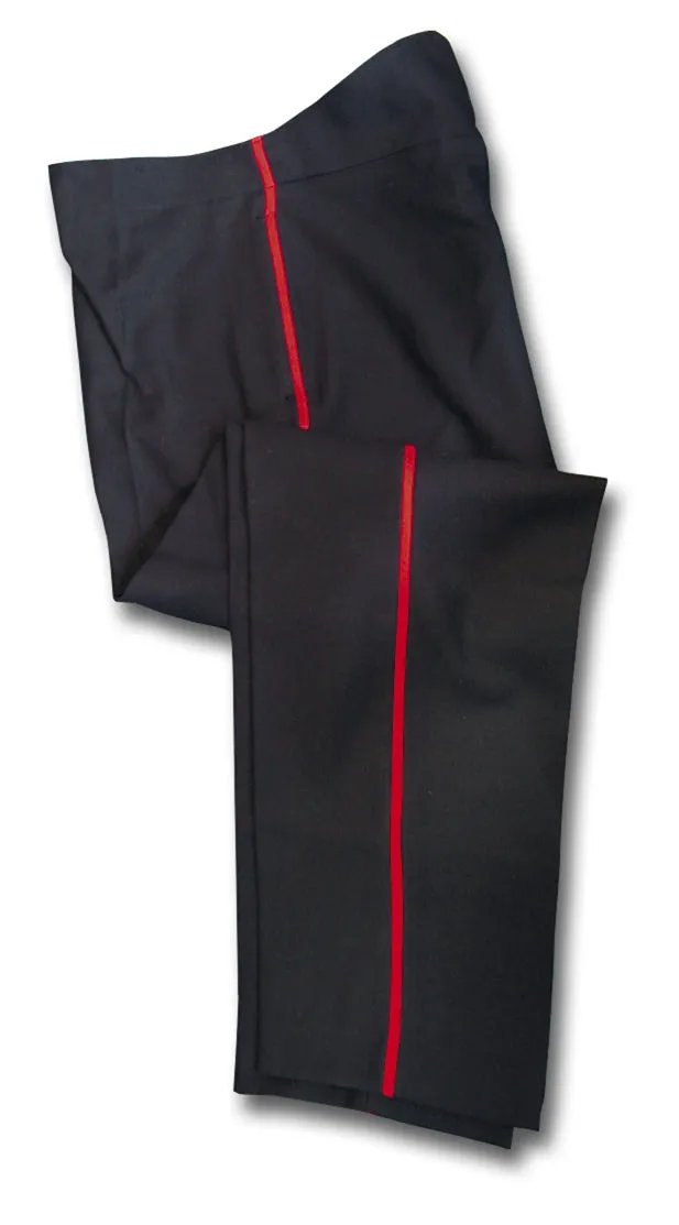 NO.1 TROUSERS THIN RED STRIPE Silvermans