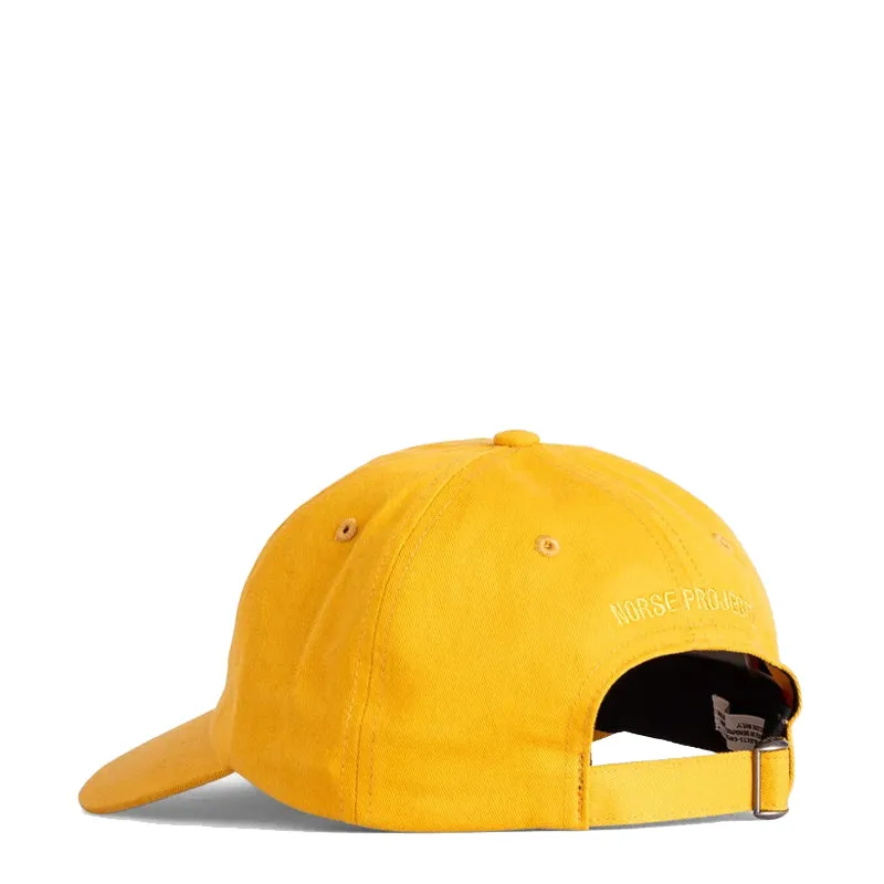 Norse Projects Twill Sports Cap Chrome Yellow
