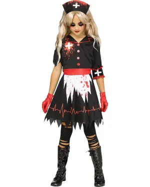 Not So Nice Nurse Kids Costume