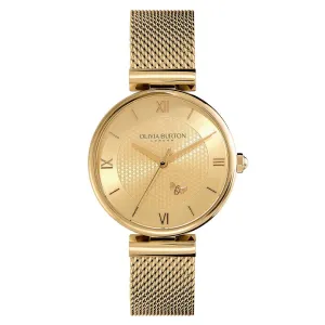 Olivia Burton Minima Bee Ladies Gold Plated Watch 24000096