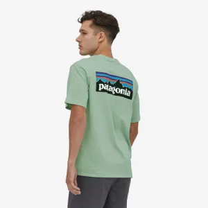 Patagonia Men's P-6 Logo Responsibili-Tee - Tea Green