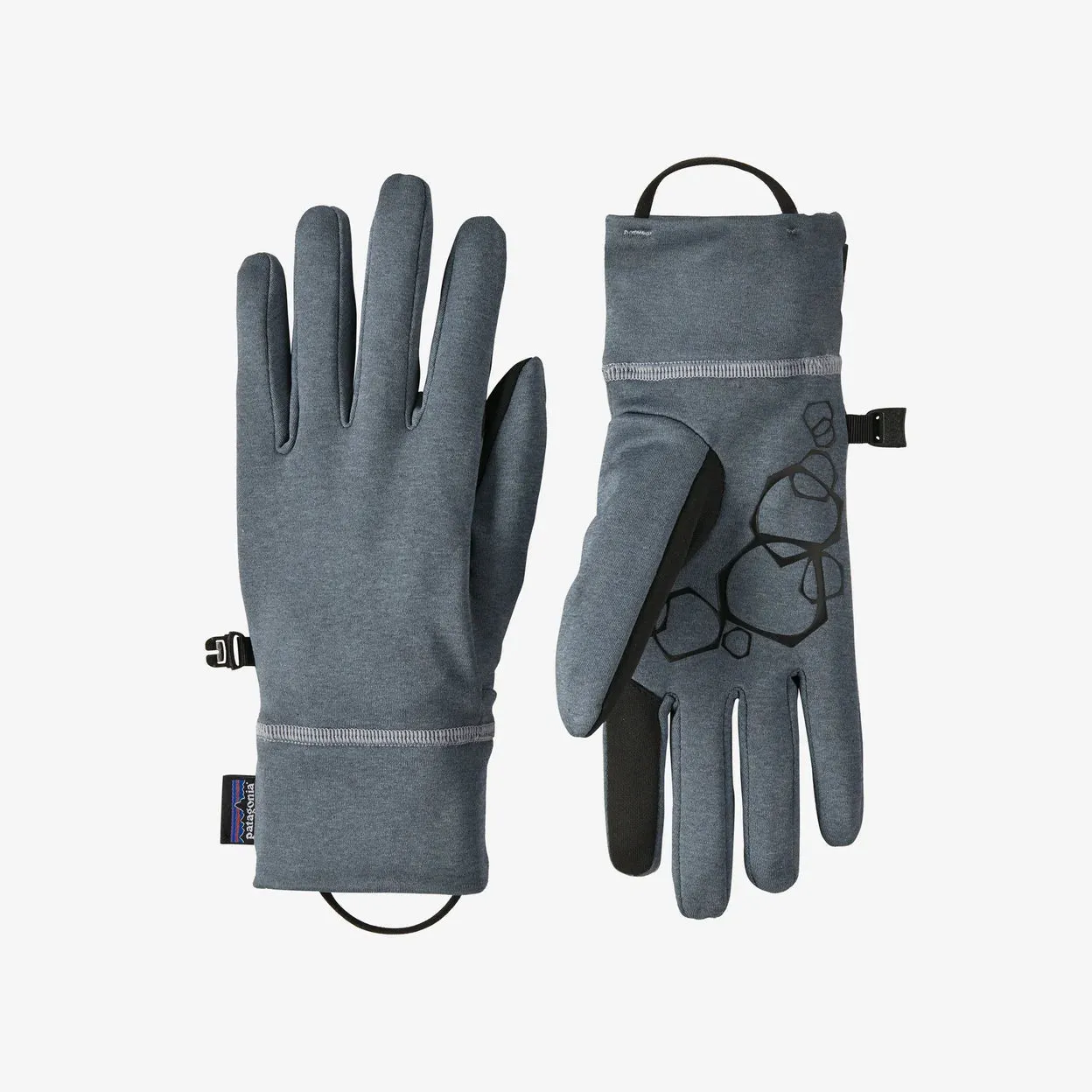 Patagonia R1 Daily Gloves - Plume Grey - Light Plume Grey X-Dye