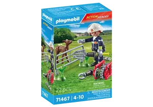 Playmobil Action Heroes Firefighters Animal Rescue