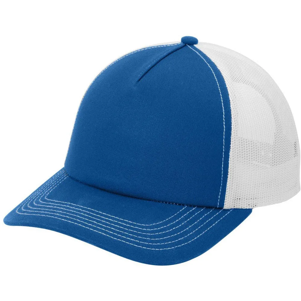 Port Authority Low-Profile Snapback 5-Panel Trucker Cap