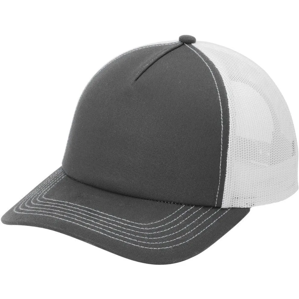 Port Authority Low-Profile Snapback 5-Panel Trucker Cap