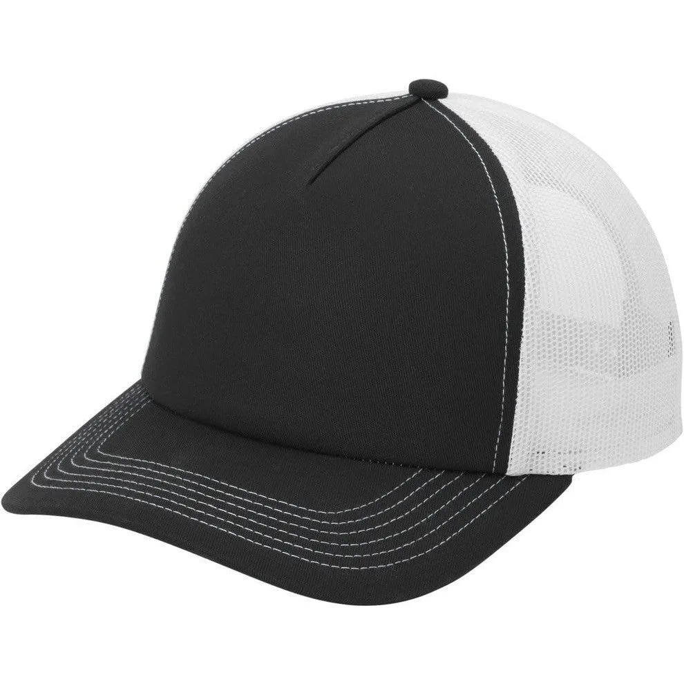 Port Authority Low-Profile Snapback 5-Panel Trucker Cap