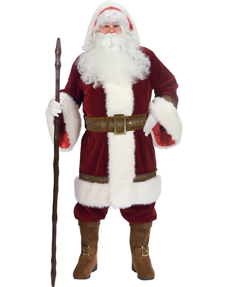 Professional Old Time Santa Mens Christmas Costume
