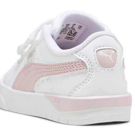 PUMA KID'S JADA WHITE/ROSE SNEAKER SHOES