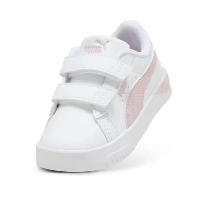 PUMA KID'S JADA WHITE/ROSE SNEAKER SHOES