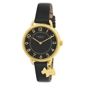 Radley Black Leather Strap Ladies Watch RY21660