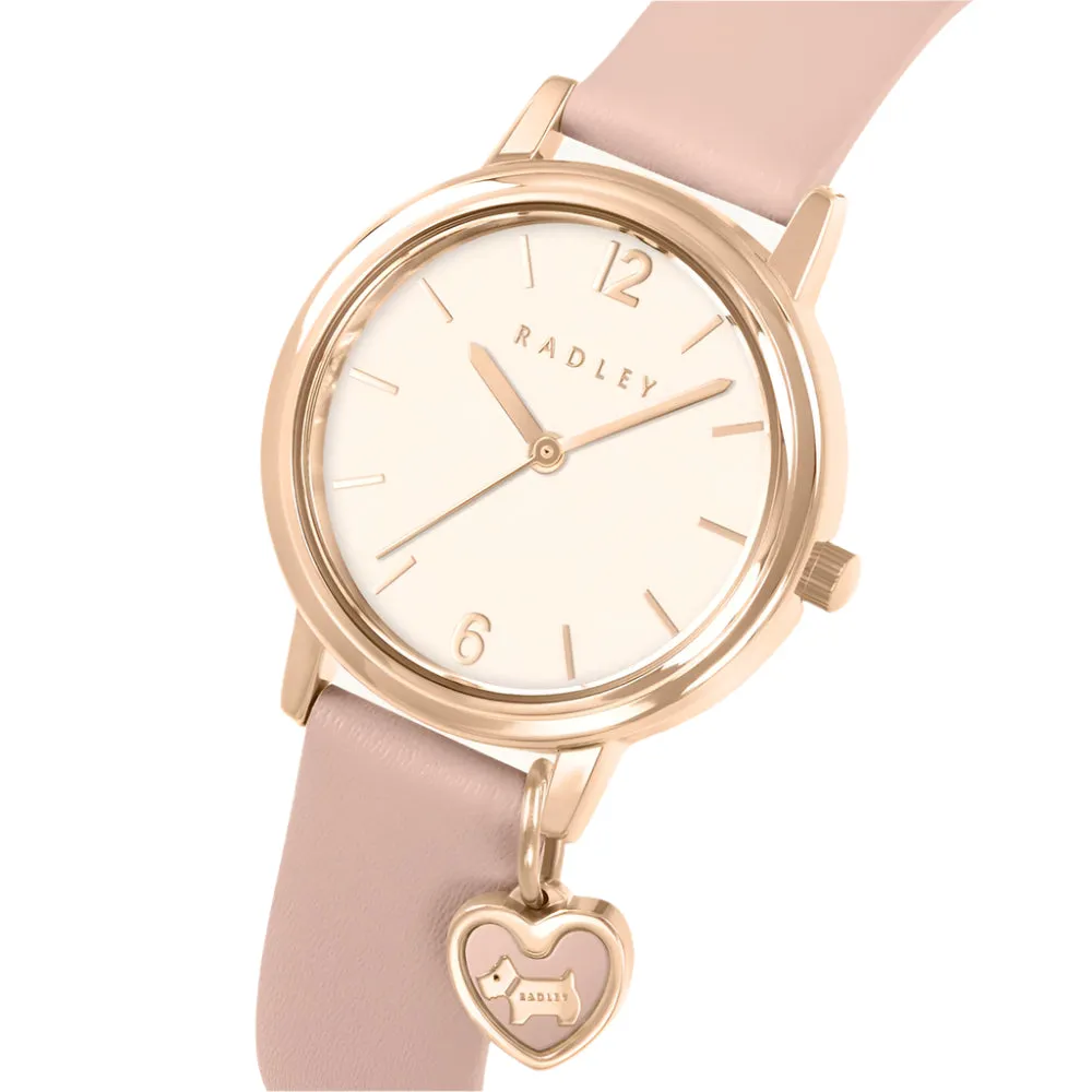 Radley Pink Leather Strap Ladies Watch RY21870A
