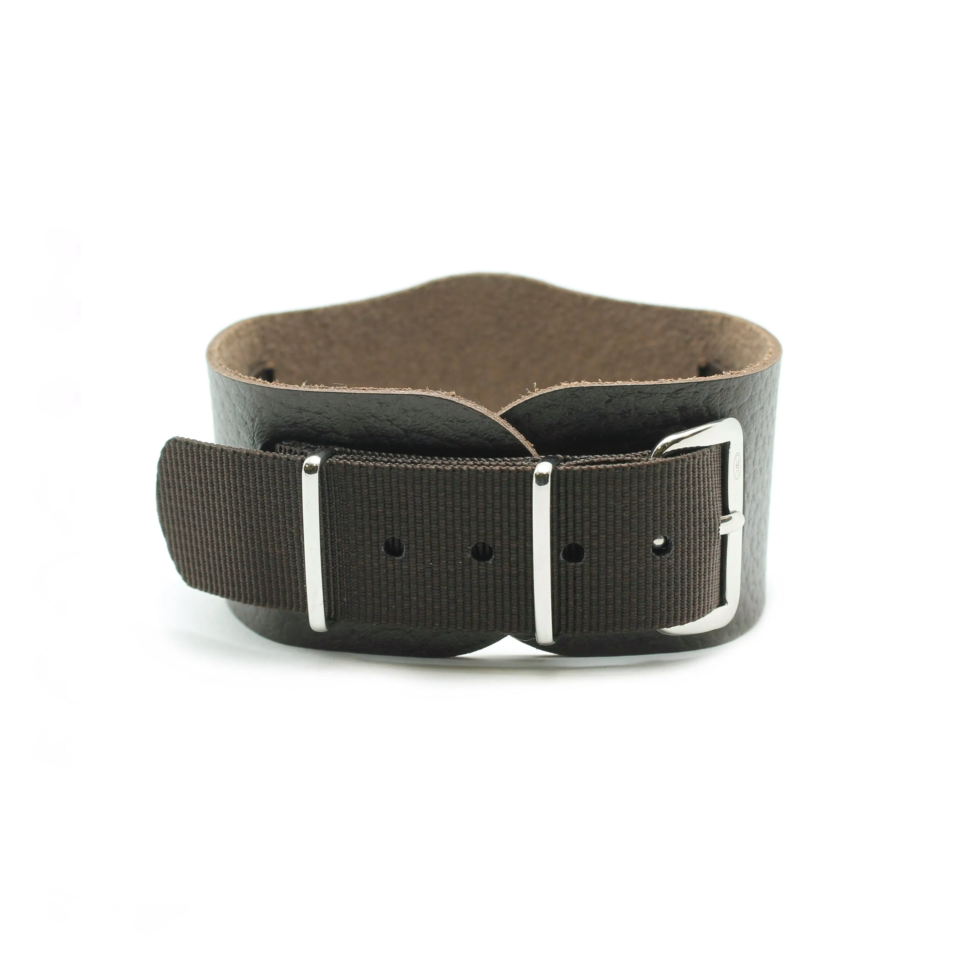 RAF -74 LEATHER / NYLON STRAP 18MM Silvermans