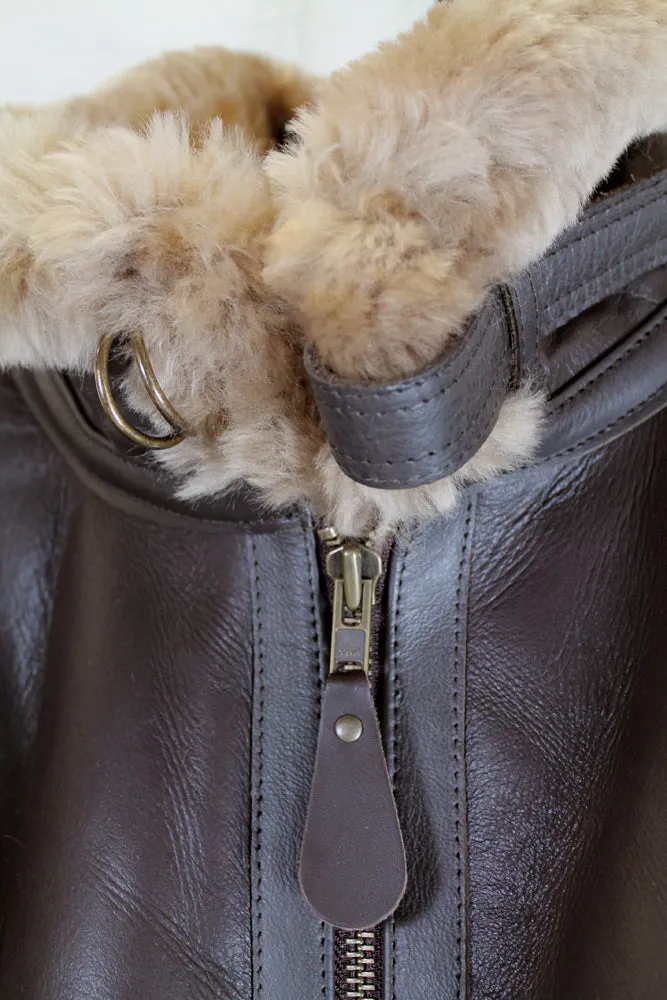 RAF FIGHTER PILOT PREMIUM SHEEPSKIN JACKET Silvermans