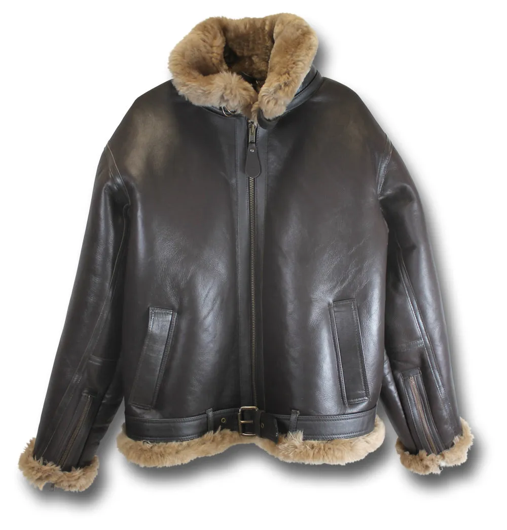 RAF FIGHTER PILOT PREMIUM SHEEPSKIN JACKET Silvermans