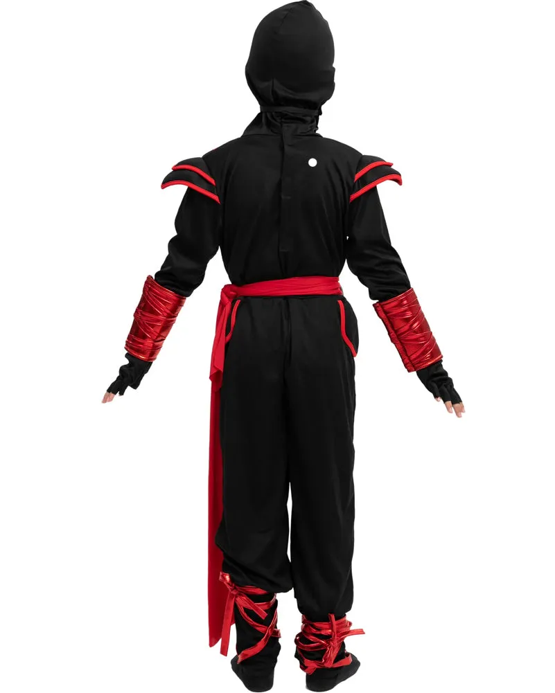Red Dragon Ninja Toddler and Kids Costume