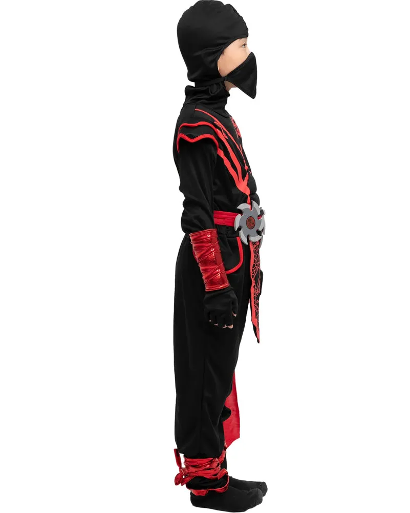 Red Dragon Ninja Toddler and Kids Costume